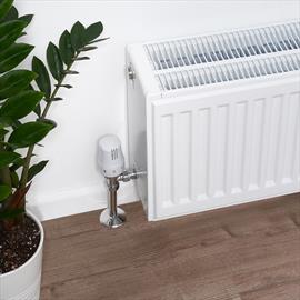 Triple Convector Triple Panel Radiator Installed In Home