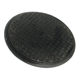 460mm Cast Iron Cover/Plastic Frame (1)