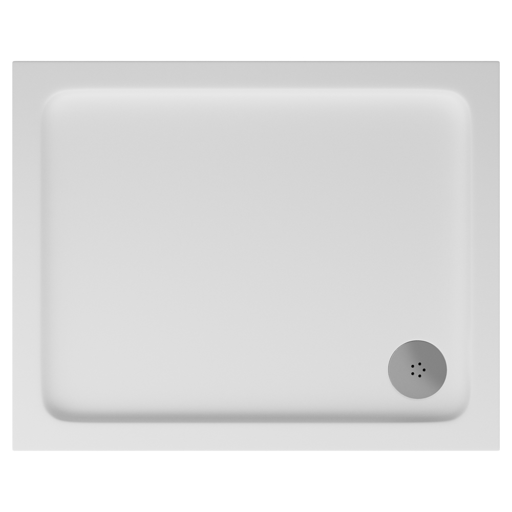 Hydro 45 White Anti Slip Rectangular Shower Tray