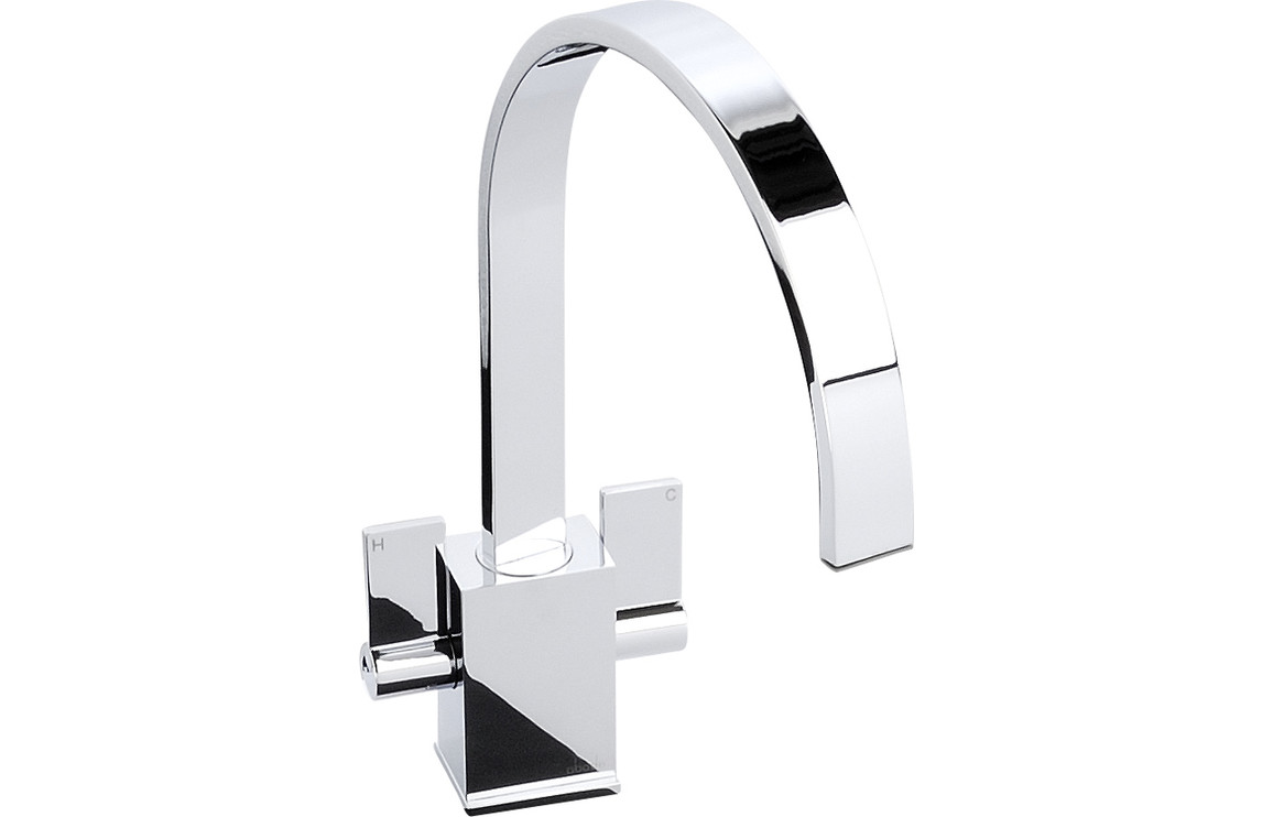 Abode Atik Monobloc Kitchen Mixer Tap - Chrome