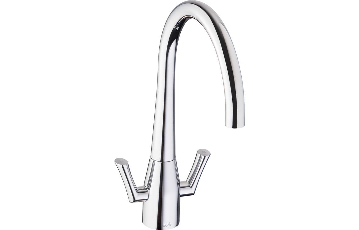 Abode Fluid Monobloc Kitchen Mixer Tap - Chrome