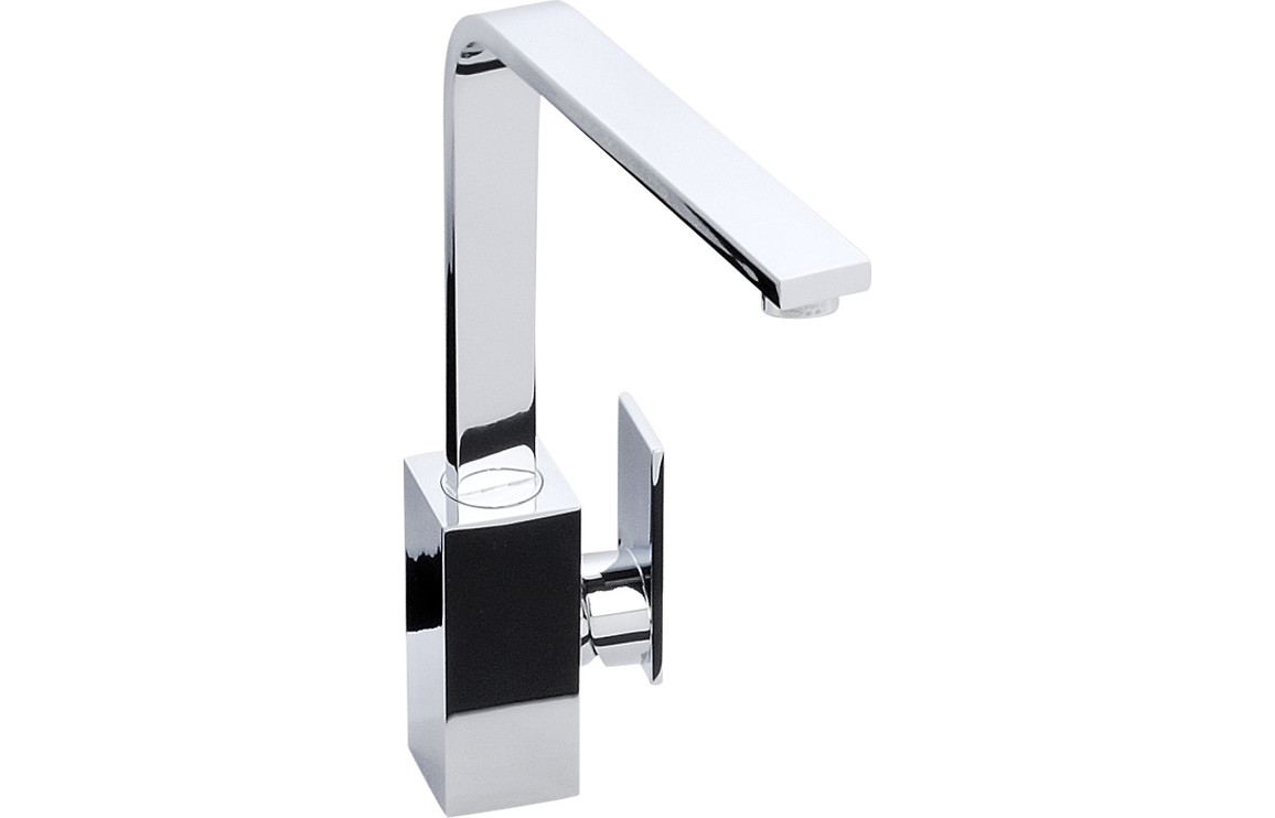 Abode New Media Single Lever Kitchen Mixer Tap - Chrome