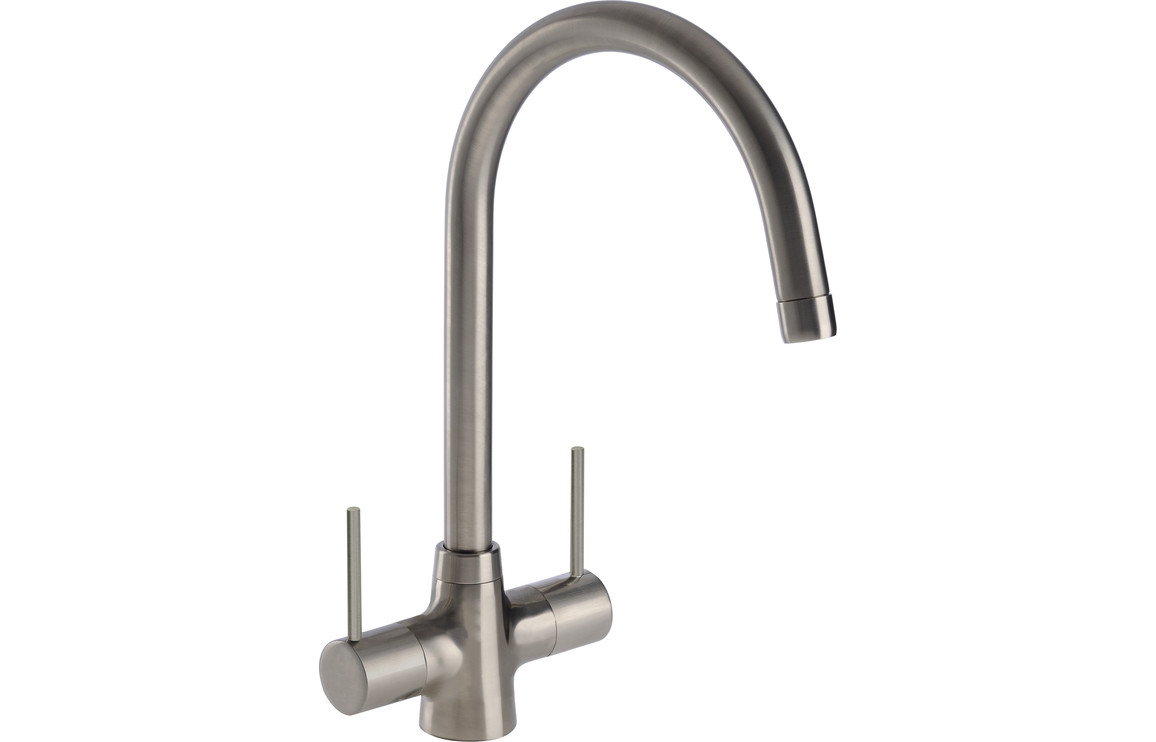 Abode Nexa Monobloc Kitchen Mixer Tap - Brushed Nickel