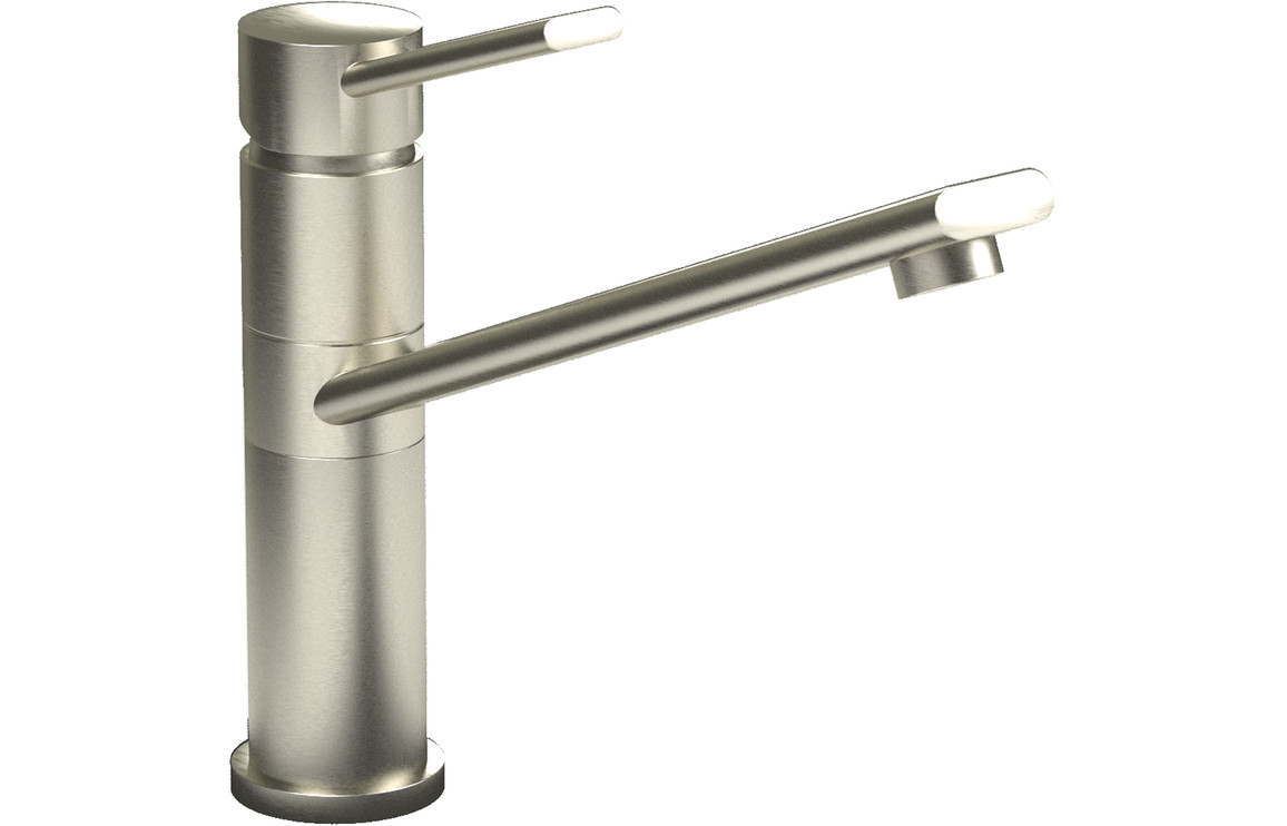 Abode Specto Single Lever Kitchen Mixer Tap - Brushed Nickel