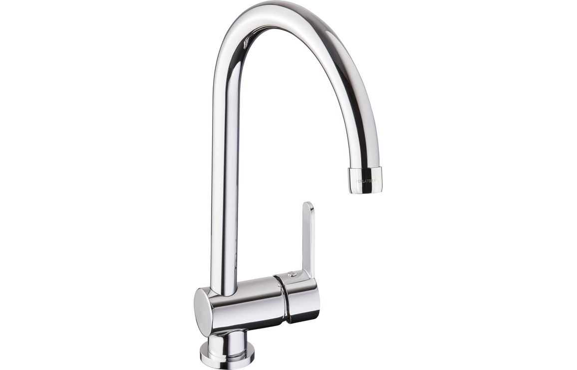 Abode Czar Single Lever Kitchen Mixer Tap - Chrome