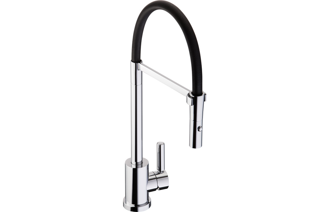 Abode Atlas Professional Single Lever Kitchen Mixer Tap - Chrome