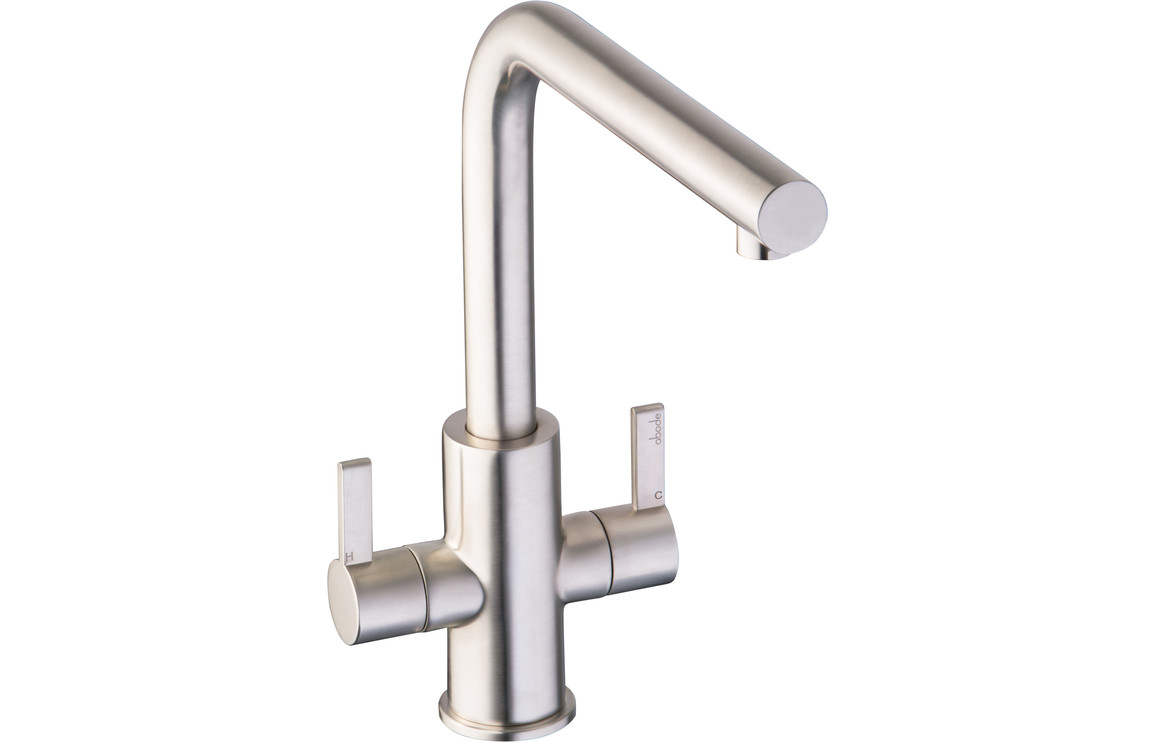 Abode Althia Monobloc Kitchen Mixer Tap - Brushed Nickel