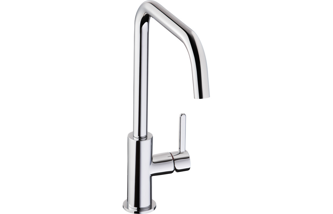 Abode Althia Single Lever Kitchen Mixer Tap - Chrome