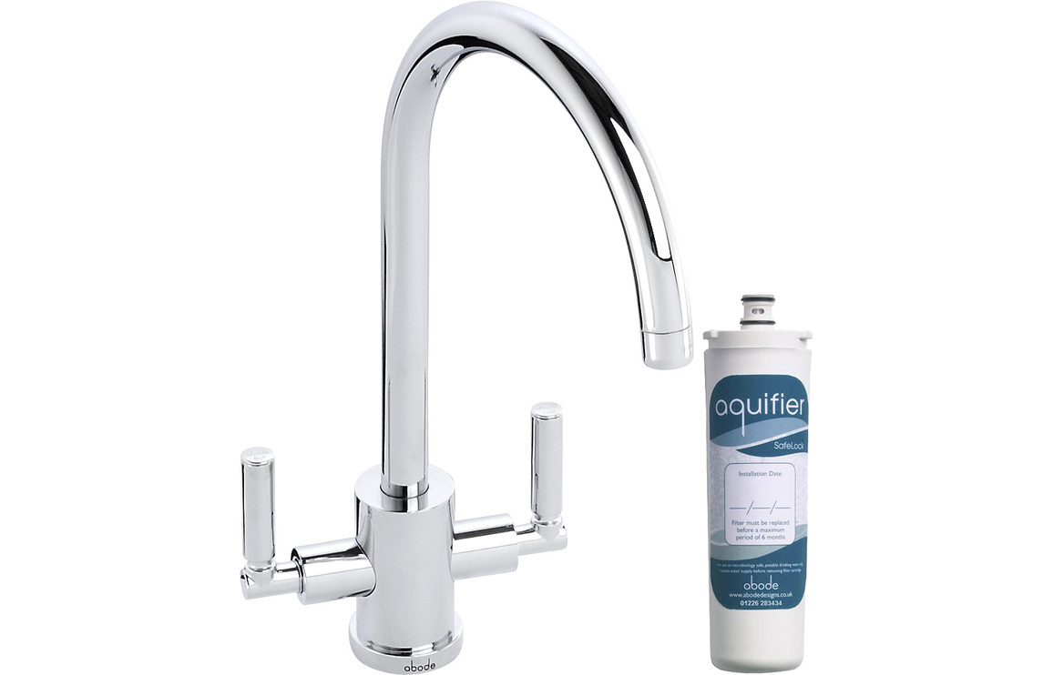 Abode Atlas Monobloc Aquifier Kitchen Mixer Tap - Chrome