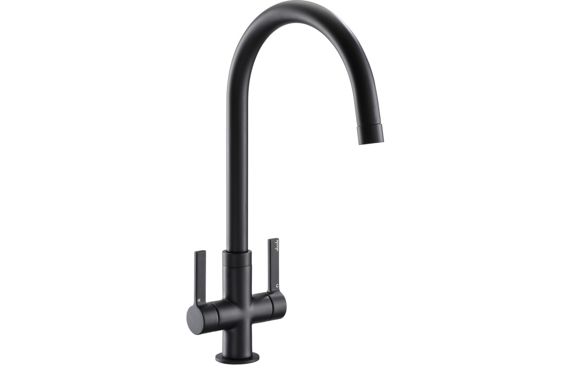 Abode Pico Monobloc Kitchen Mixer Tap - Matt Black