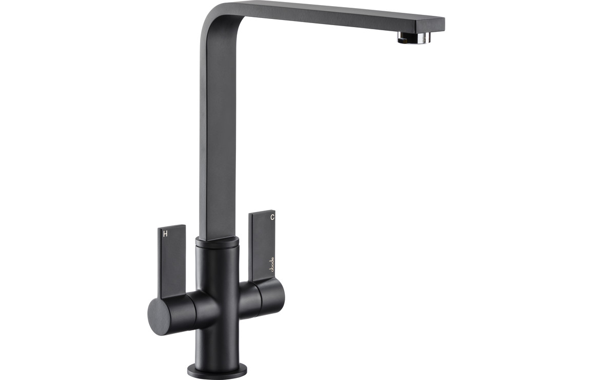 Abode Quantic Monobloc Kitchen Mixer Tap - Matt Black