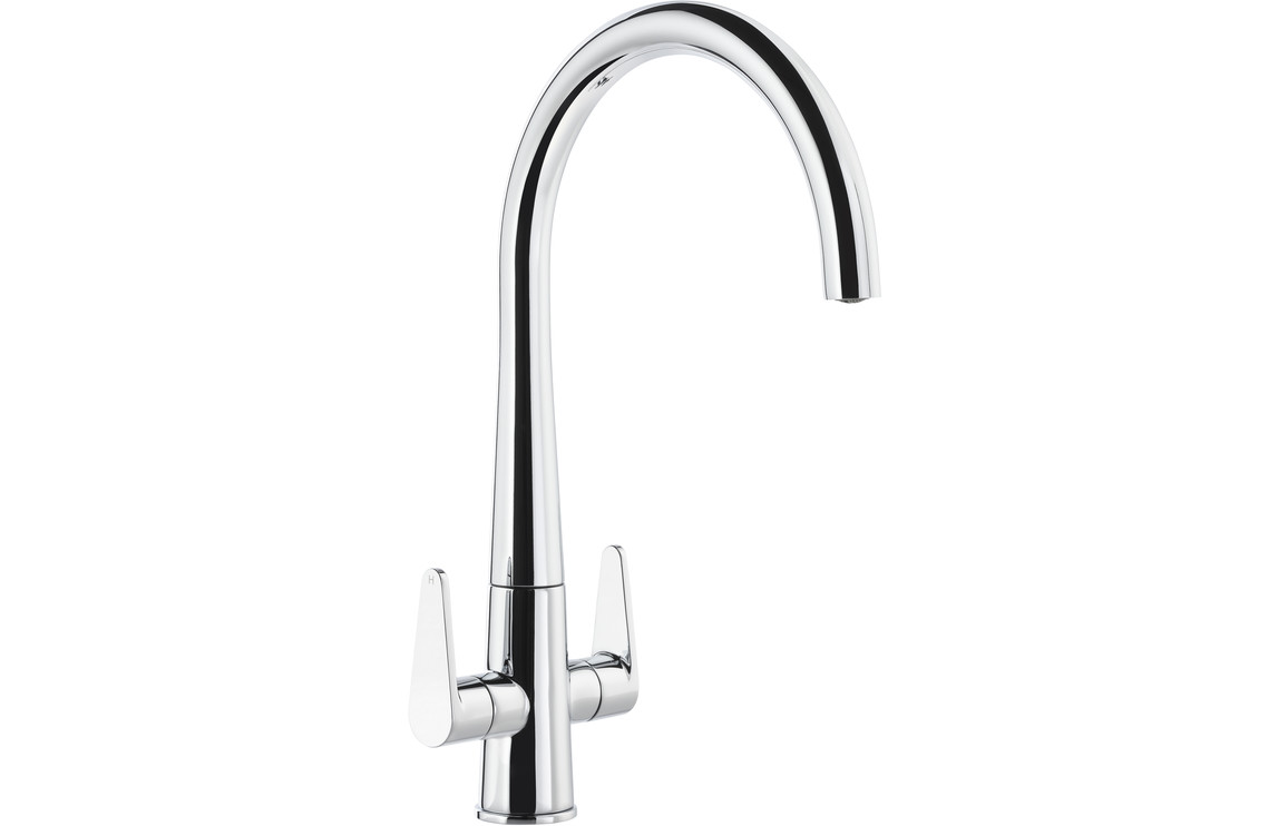 Abode Coniq R Monobloc Kitchen Mixer Tap - Chrome