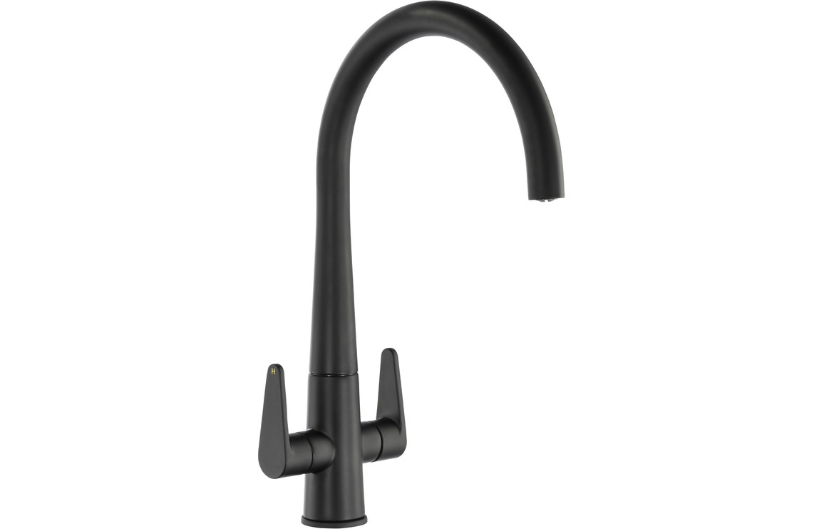 Abode Coniq R Monobloc Kitchen Mixer Tap - Matt Black