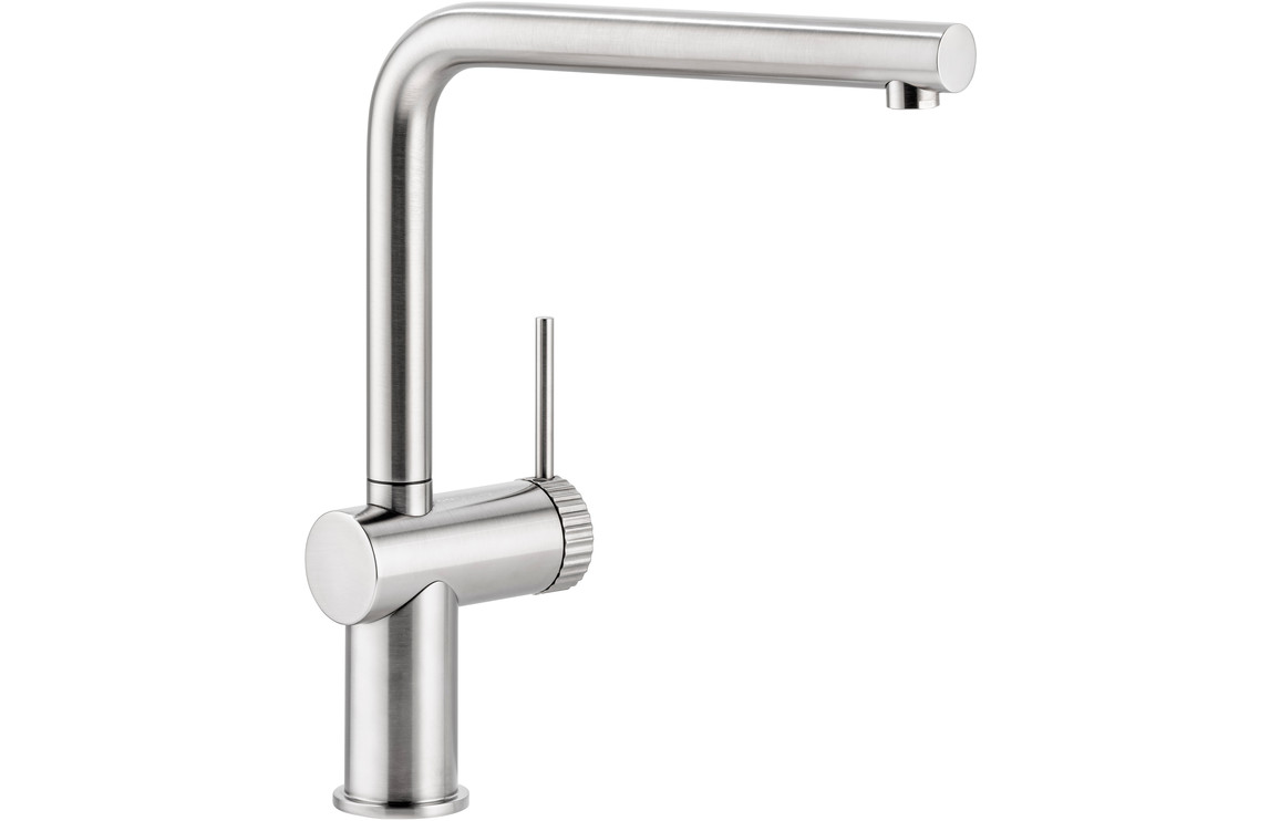 Abode Fraction Single Lever Kitchen Mixer Tap - Brushed Nickel