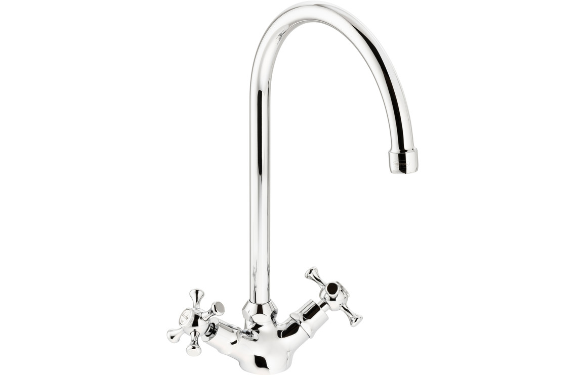 Abode Burford Monobloc Kitchen Mixer Tap - Chrome