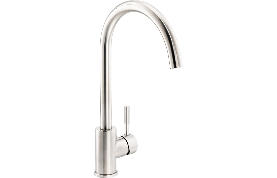Abode Sway Single Lever Kitchen Mixer Tap - St/Steel