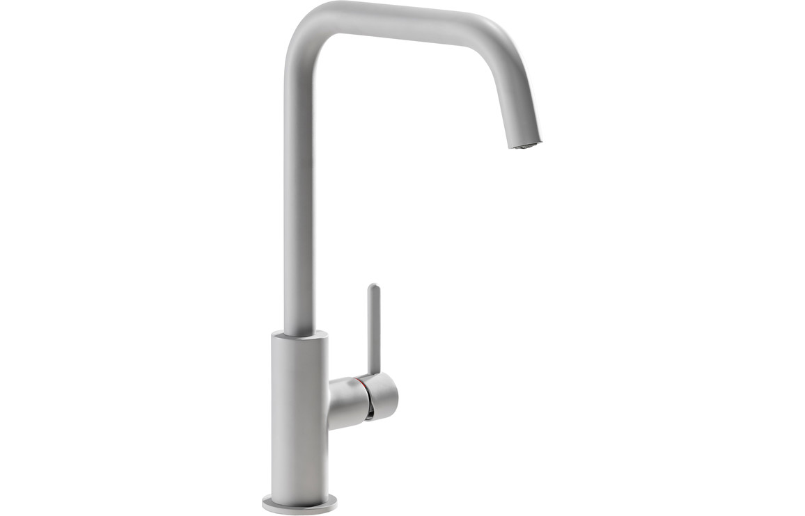 Abode Althia Single Lever Kitchen Mixer Tap - Scandi Grey