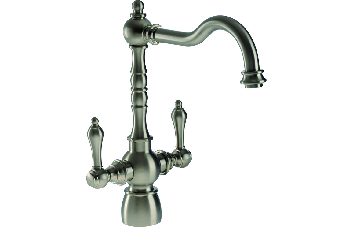 Abode Bayenne Monobloc Kitchen Mixer Tap - Pewter