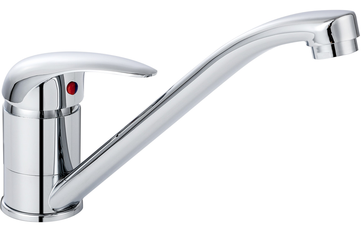 Prima Single Lever Kitchen Mixer Tap - Chrome