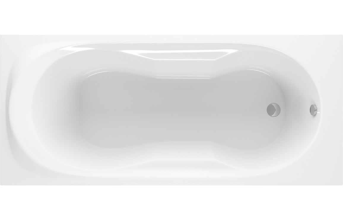 Olton Keyhole 1700x750x550mm 0TH Bath w/Legs
