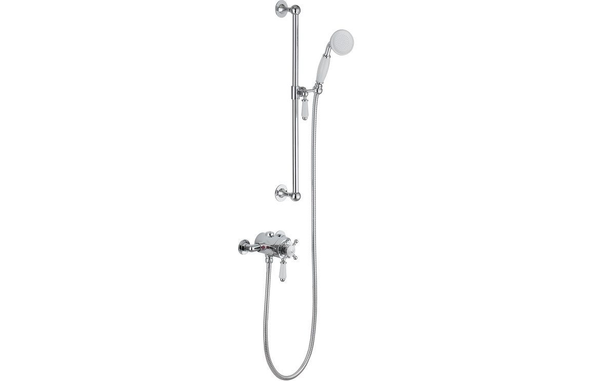 Mekong Shower Pack One - Concentric Single Outlet Shower Valve & Riser Kit