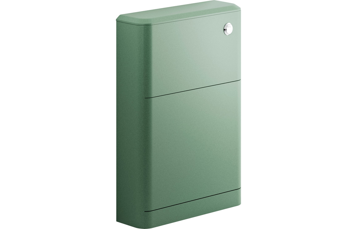 Fosse 550mm Floor Standing WC Unit - Matt Sage Green