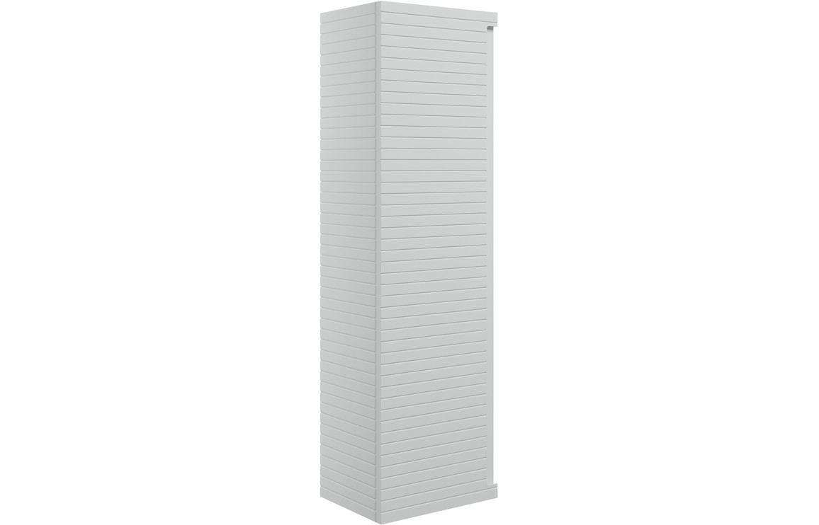 Zanti 350mm Wall Hung 1 Door Tall Unit - Matt Mineral Grey