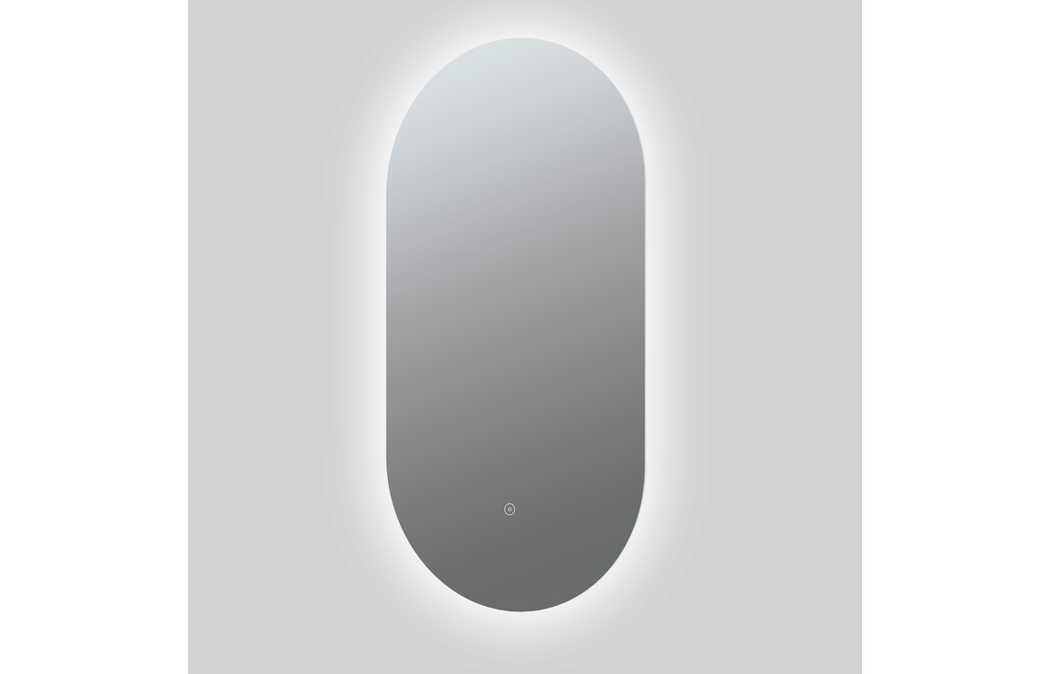 Valongo 400mm Oblong Back-Lit LED Mirror