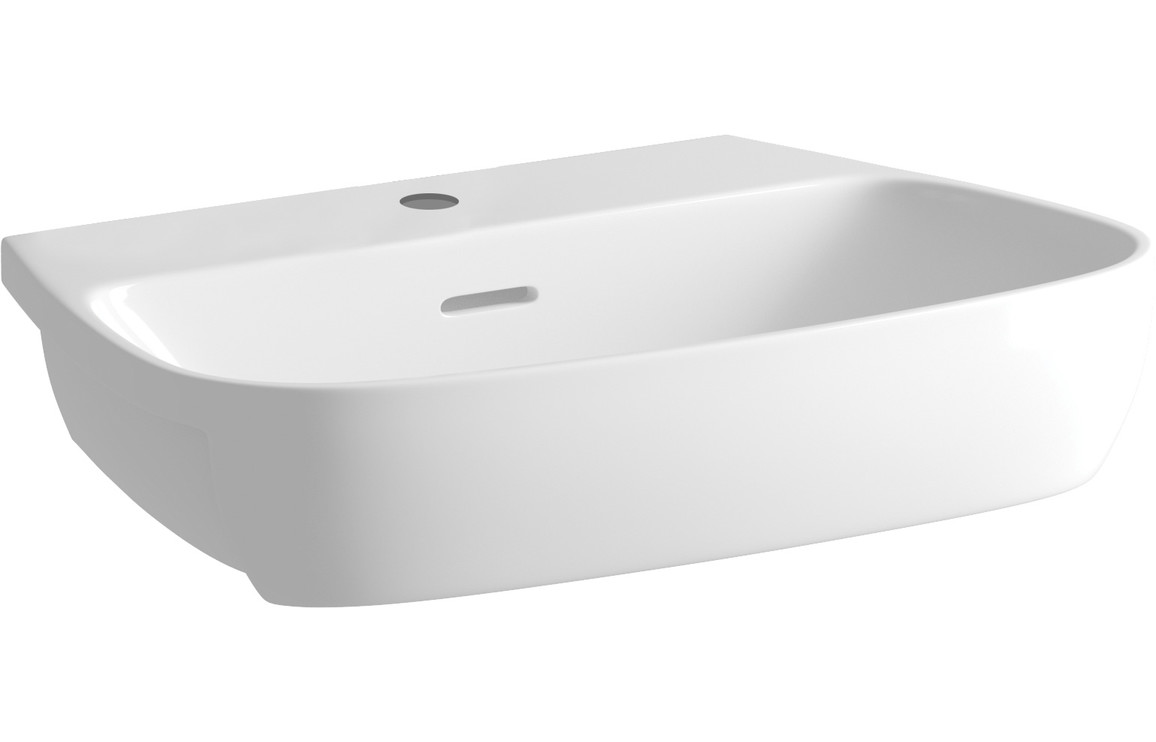 Lomond 495x415mm 1TH Semi Recessed Basin