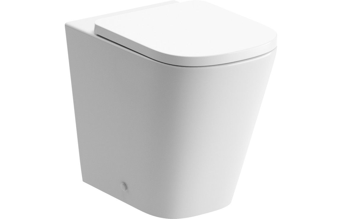 Kul Rimless Back To Wall Short Projection WC & Soft Close Seat