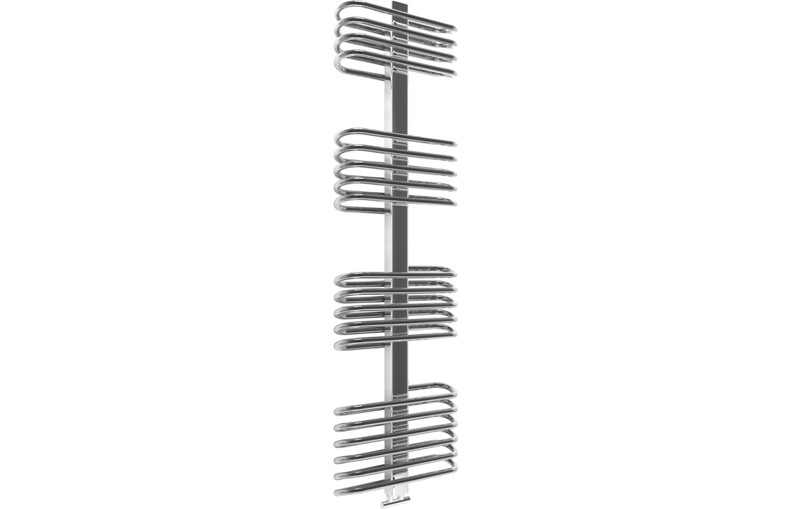 Atacama S-Shaped Radiator (470x1660x110mm) - Chrome