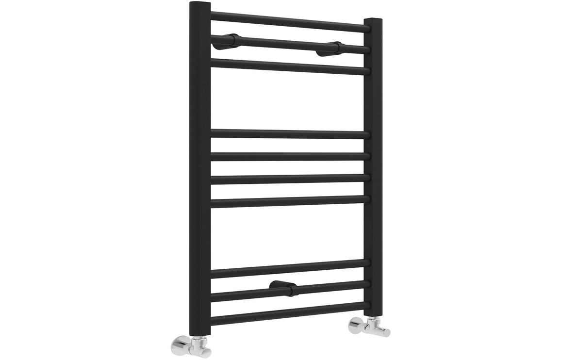 Karakum Straight 30mm Ladder Radiator (600x800x30mm) - Matt Black