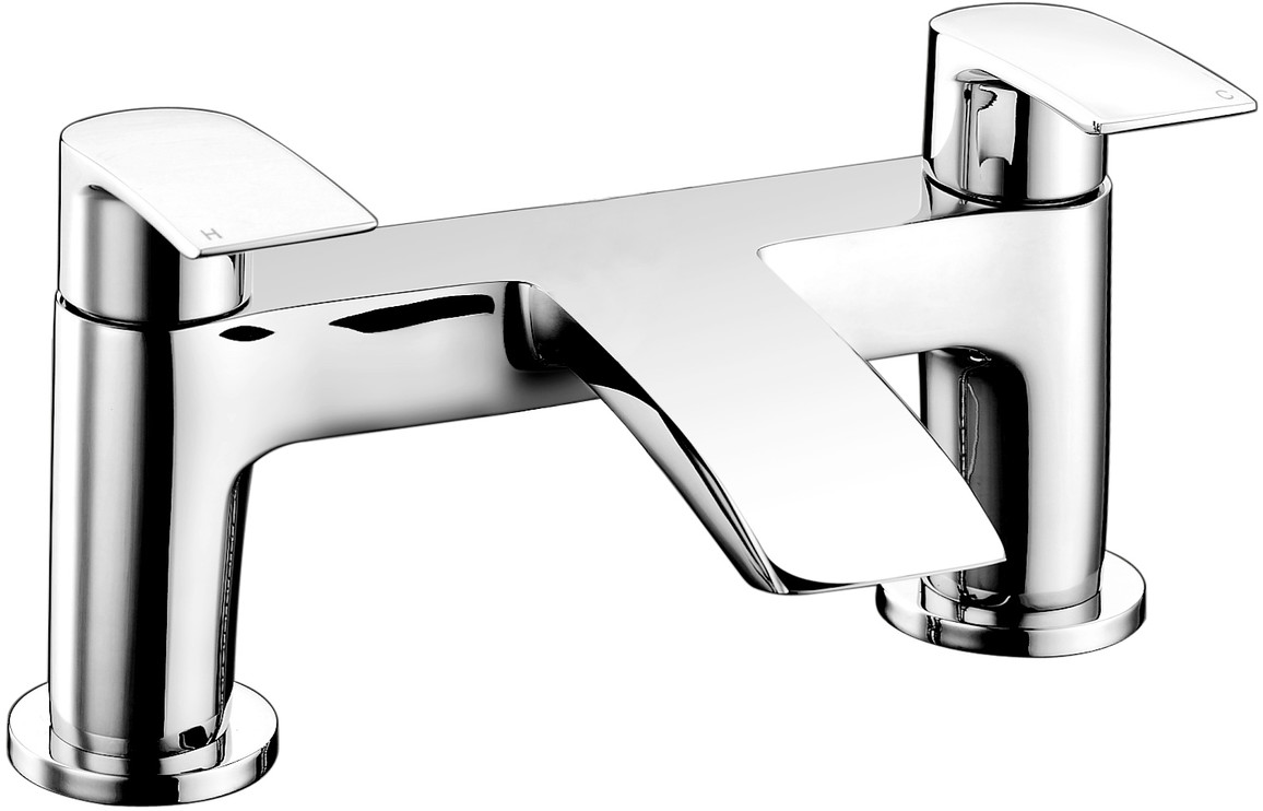 Santa Rosa Bath Filler - Chrome