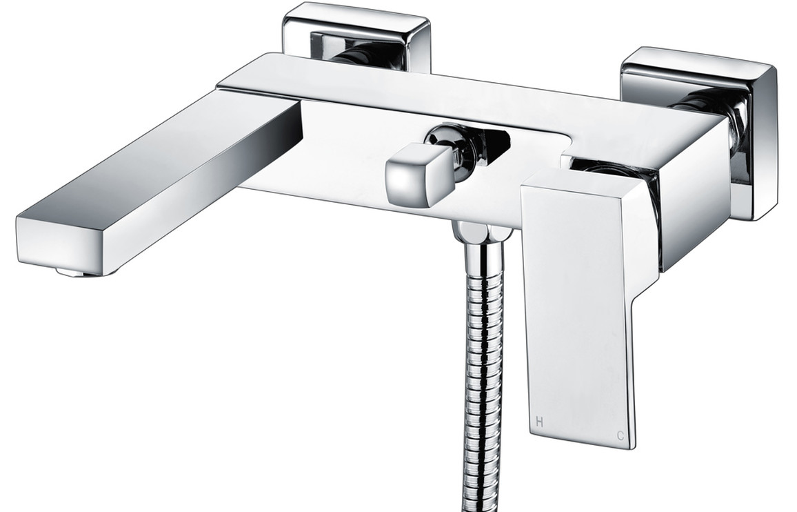 Kegon Wall Mounted Shower Mixer & Shower Kit - Chrome