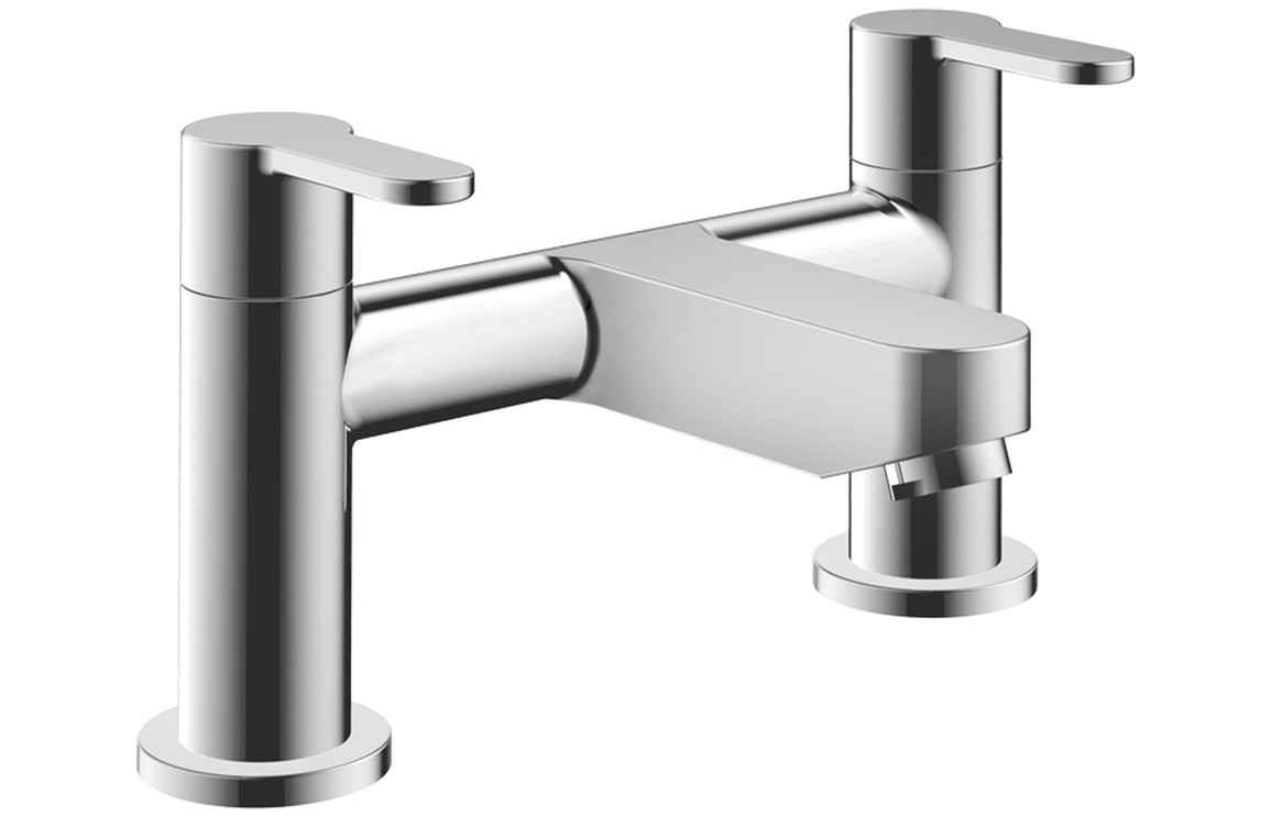 Tugela Bath Filler - Chrome