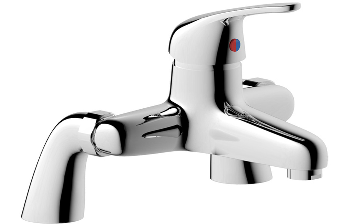 Ripon Bath Filler - Chrome