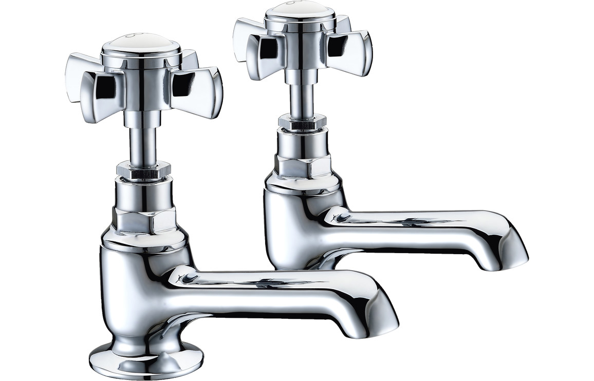 Sutherland Bath Taps - Chrome