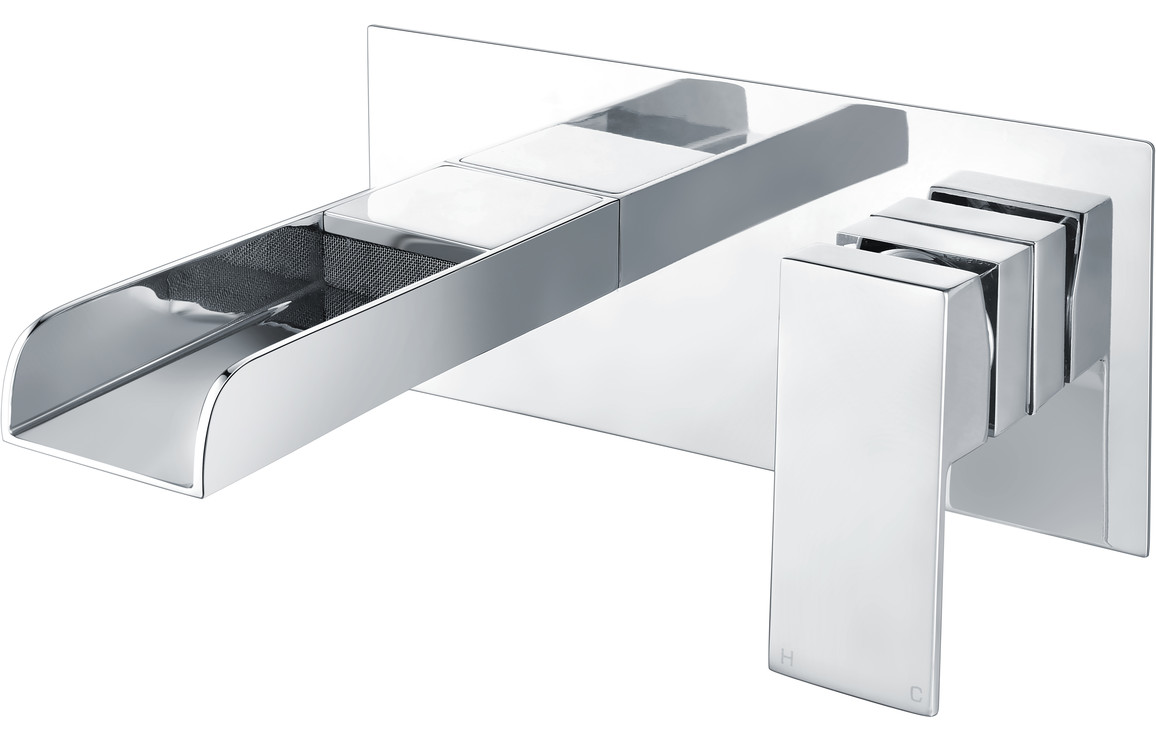 Mardals Wall Mounted Basin Mixer - Chrome
