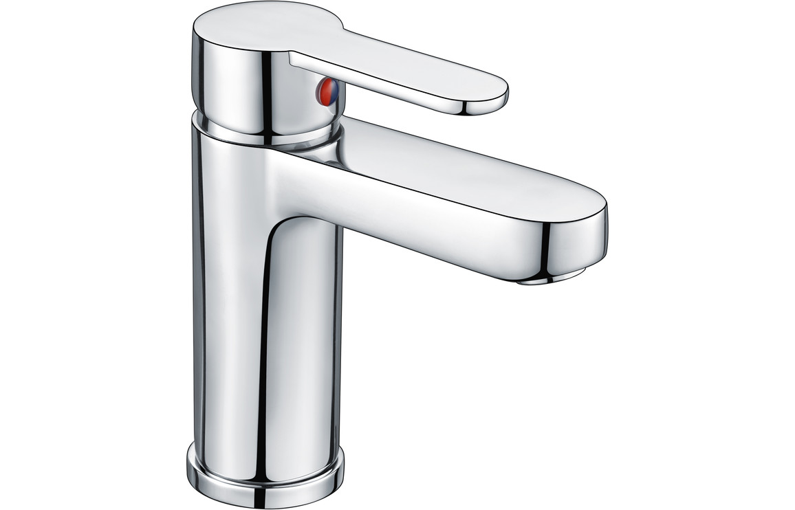 Tugela Basin Mixer & Waste - Chrome