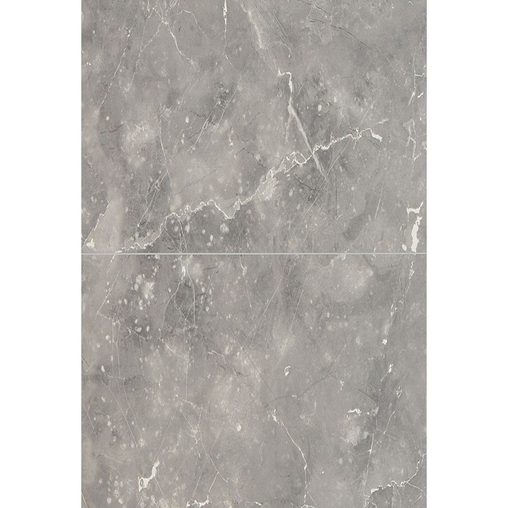 Fibo Marble Grey Marble Tile Effect Bathroom Wall Panel