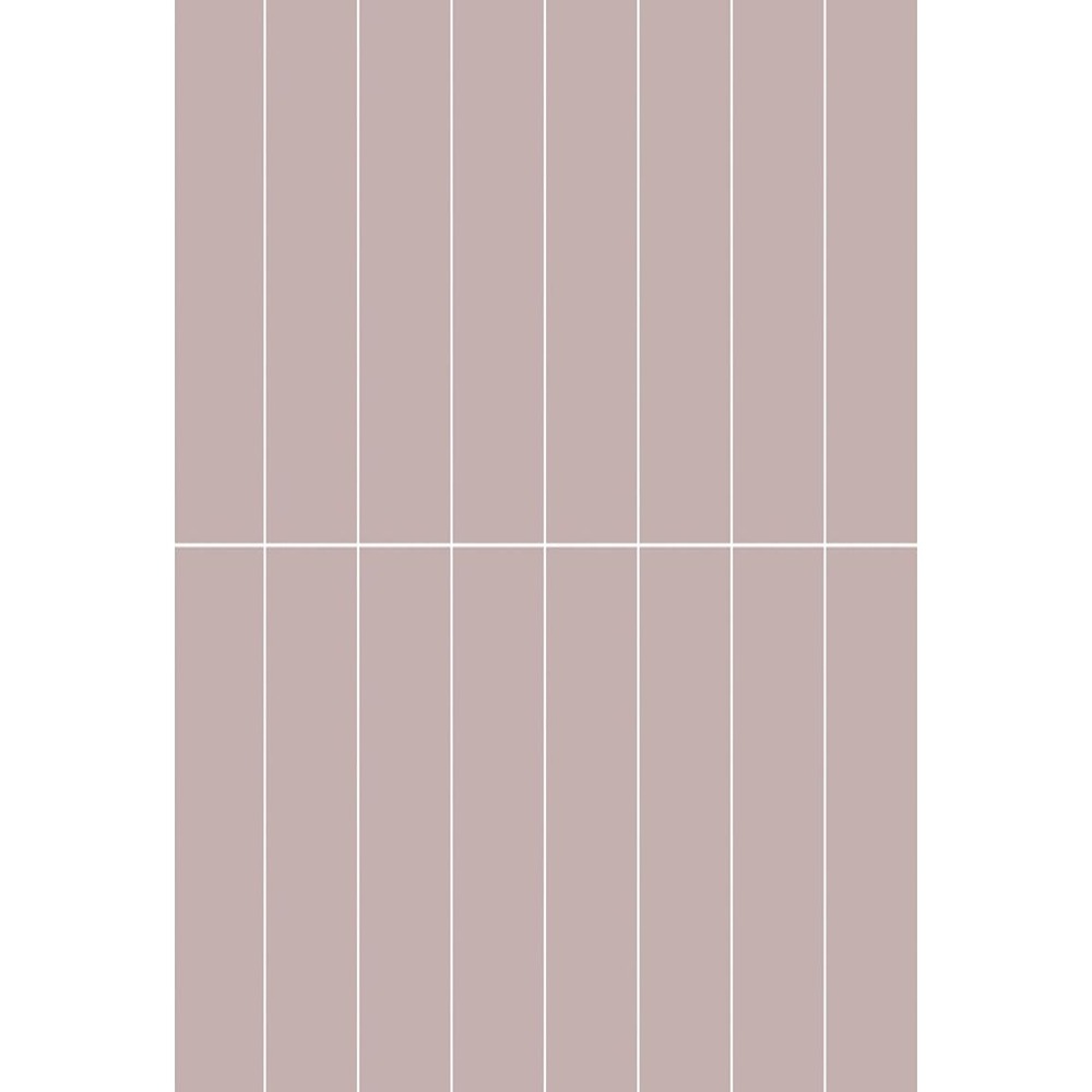 Fibo Urban Dusky Pink Stacked Subway Bathroom Wall Panel