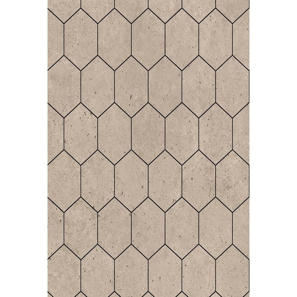 Fibo Urban Rough Cement Hexagonal Bathroom Wall Panel