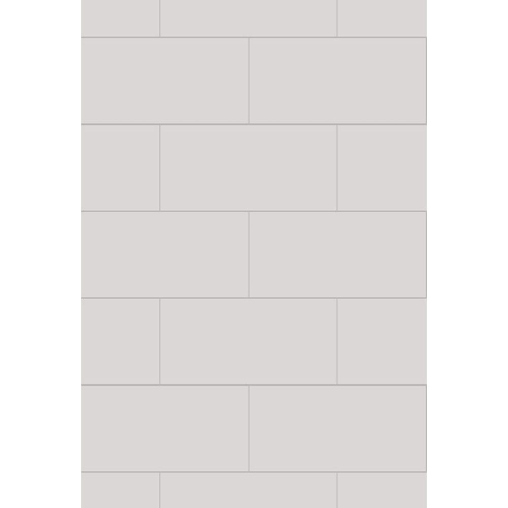Fibo Urban White Silk Metro Brick Bathroom Wall Panel