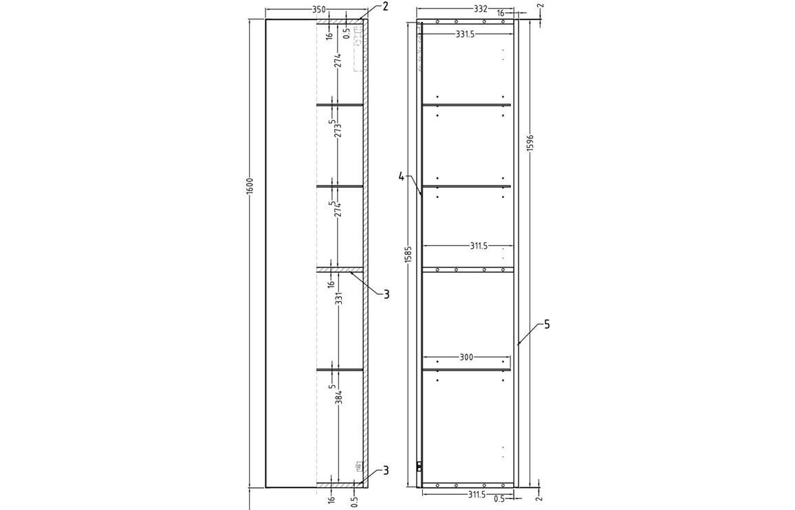 Yugen Tall Line Drawing 2