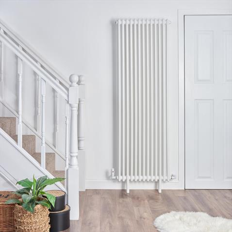 Ultraheat White Double Column Radiator