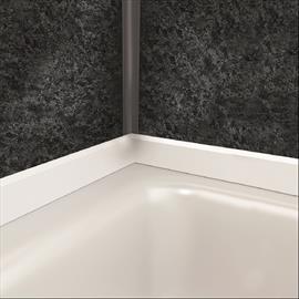 Multipanel Bath & Shower Tray Seal Strip - White - 1850mm Long